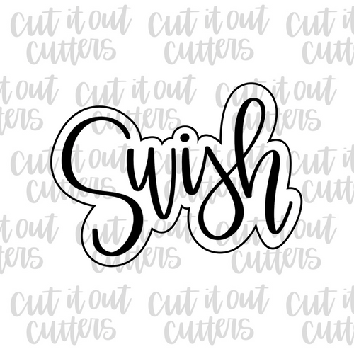 Swish Cookie Cutter