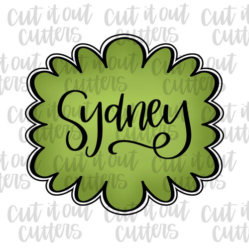 Sydney Plaque Cookie Cutter