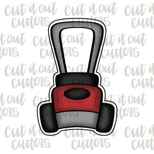 Tall Mower Cookie Cutter