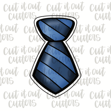 Tall Neck Tie Cookie Cutter