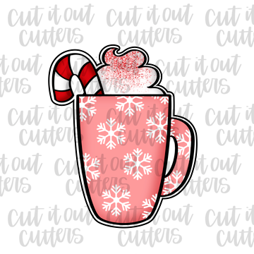 Tall Peppermint Mocha Cookie Cutter