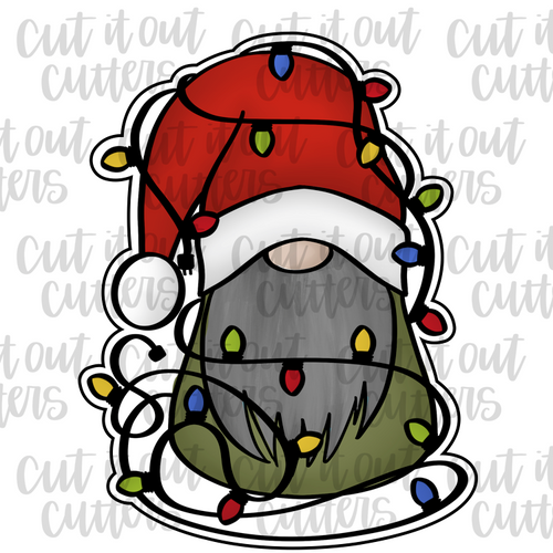 Tangled Gnome Cookie Cutter