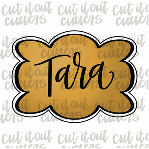 Tara Plaque Cookie Cutter