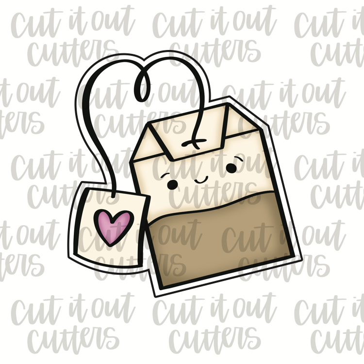 Tea Bag Cookie Cutter Cut It Out Cutters