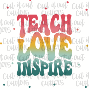 Teach Love Inspire Primary Rainbow - 2