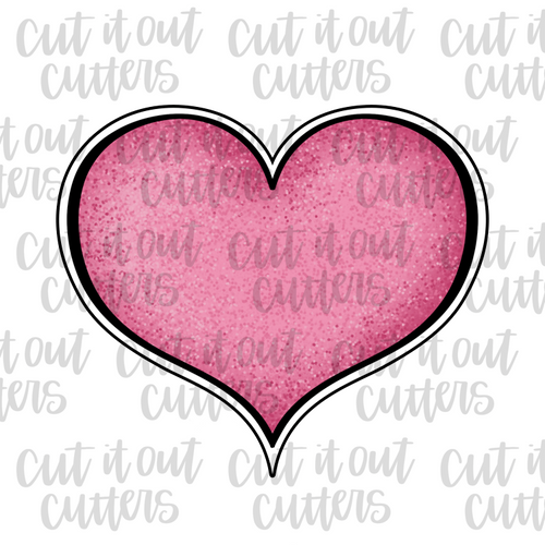 Thick Heart Cookie Cutter