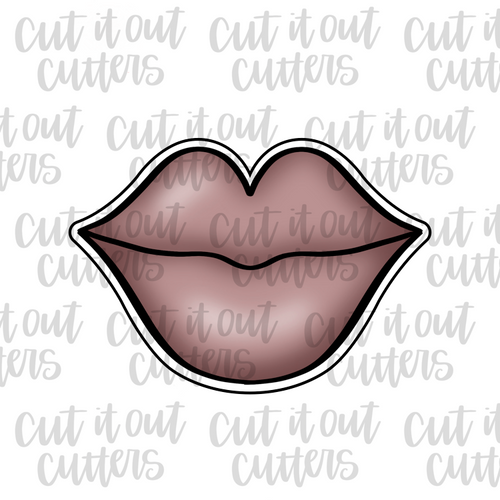 Thick Lips Cookie Cutter