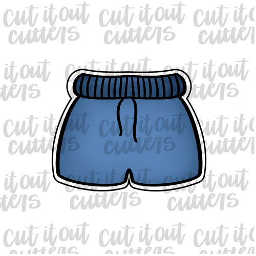 Toddler Swim Trunks Cookie Cutter