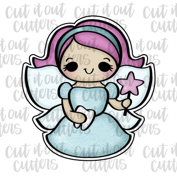 Tooth Fairy Princess Cookie Cutter – Cut It Out Cutters