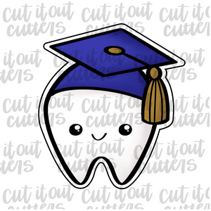 Tooth Grad Cookie Cutter