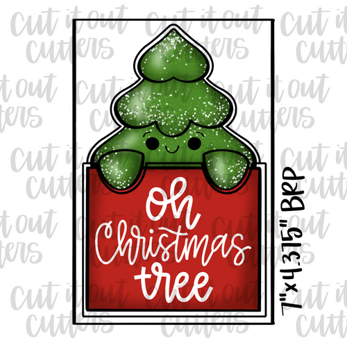 2 Piece Plaque - Tree - Cookie Cutter Set