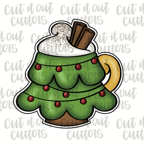 Tree Mug Cookie Cutter