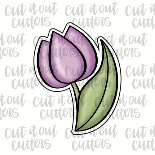 Tulip Bloom Cookie Cutter