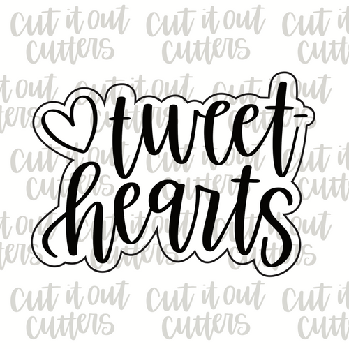 Tweet Hearts Cookie Cutter