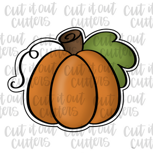 Twirly Pumpkin Cookie Cutter