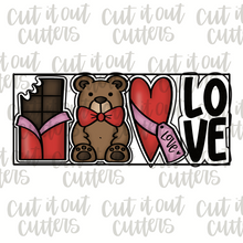 Load image into Gallery viewer, Valentine Basics Cookie Cutter Set