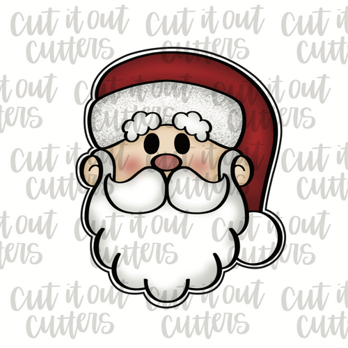 Vintage Santa Cookie Cutter