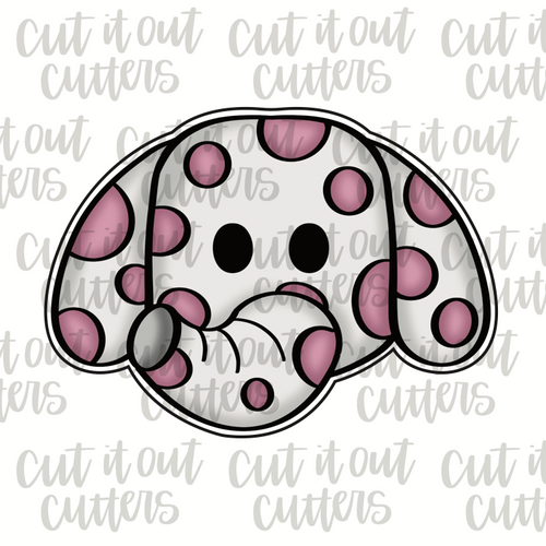 Vintage Spotted Elephant Cookie Cutter