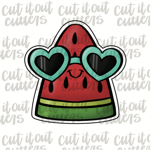 Watermelon Slice & Sunnies Cookie Cutter