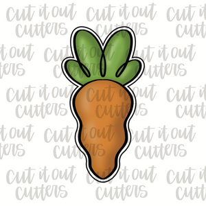 Wavy Carrot Cookie Cutter