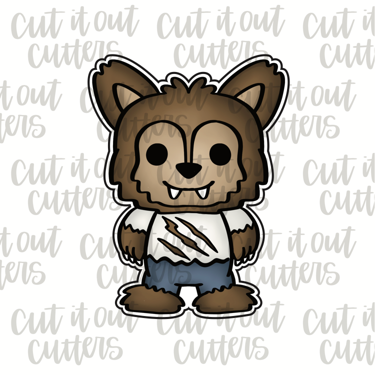 Werewolf Cookie Cutter