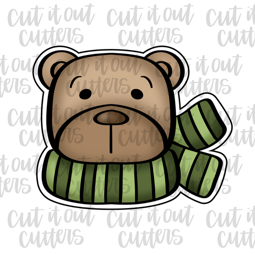 Winter Bear Cookie Cutter