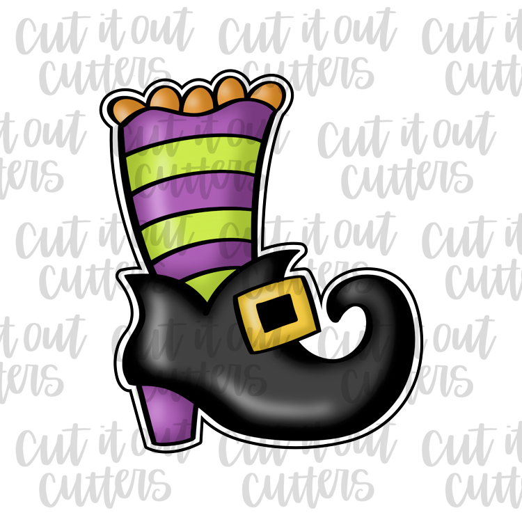 Witch Foot Cookie Cutter