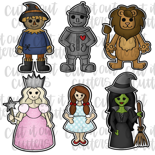 Wizard - Full Body Cookie Cutter Set