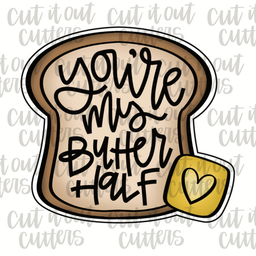 Worded Bread Cookie Cutter